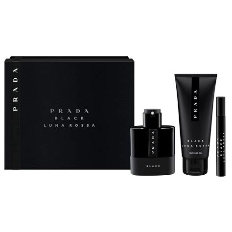 Prada Luna Rossa Black Eau De Parfum 100Ml Gift Set 